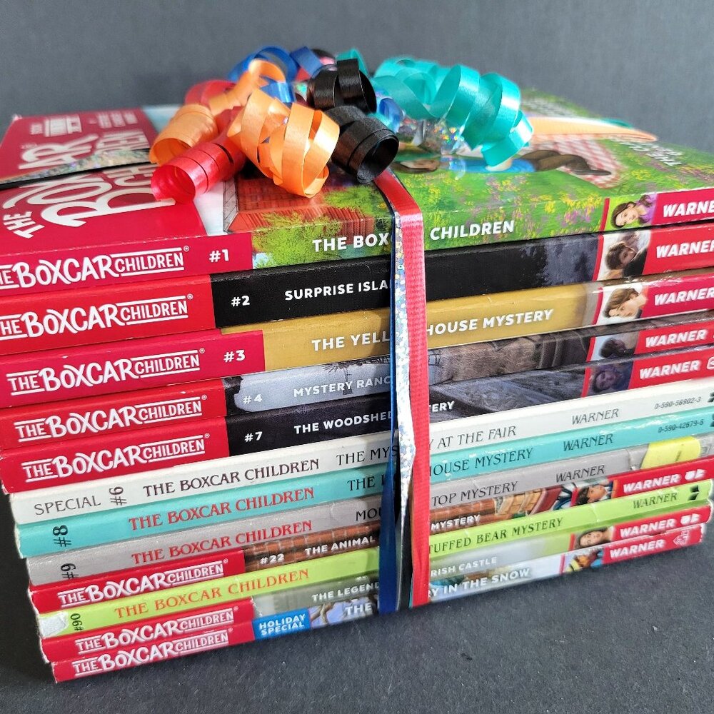 THE BOXCAR CHILDREN LOT OF BOOKS MYSTERY SERIES FOR BOYS & GIRLS W/ SPECIAL ED.
